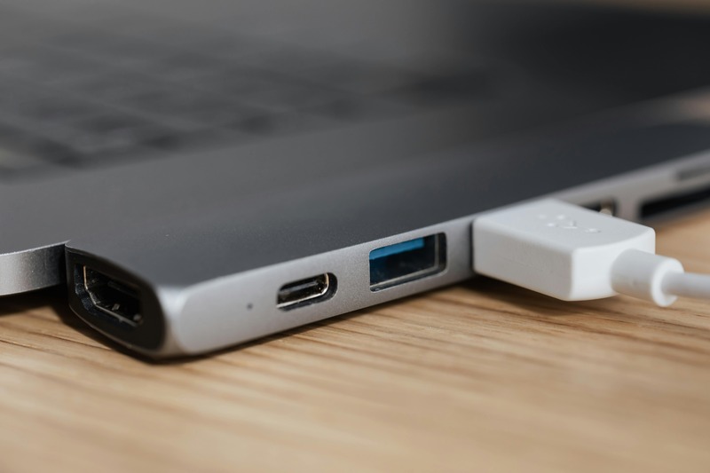 branchement USB
